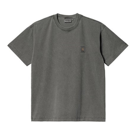 Carhartt WIP S/S Vista T-Shirt Black Garment Dye - Merchant Menswear