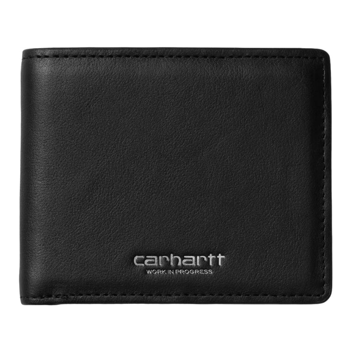 Carhartt WIP Vegas Billfold Wallet Black - Merchant Menswear