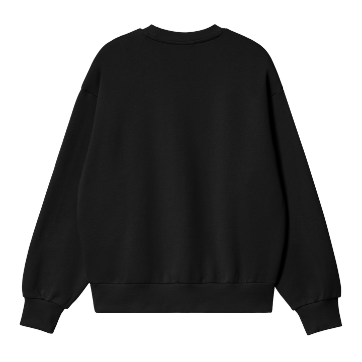 Carhartt WIP Women Casey Sweatshirt Black/Silver - Merchant Menswear