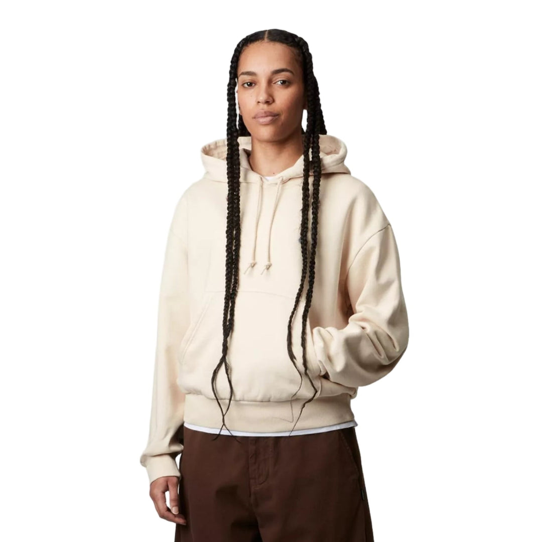Carhartt WIP Women Hooded Casey Sweatshirt Natural/Silver - Merchant Menswear