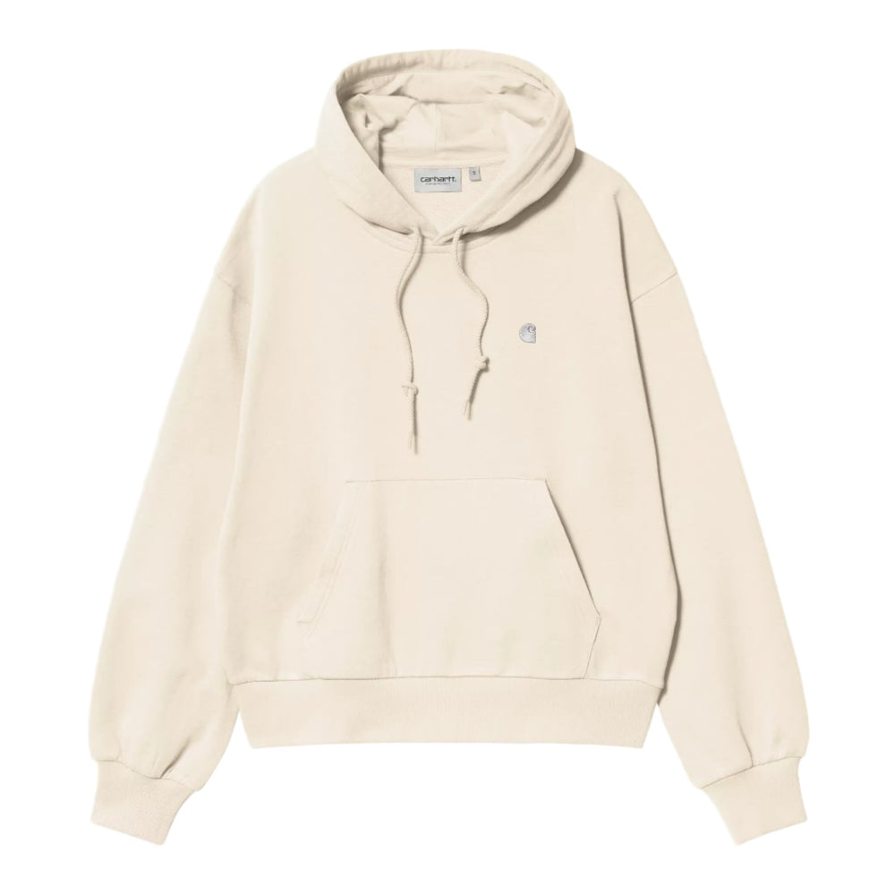 Carhartt WIP Women Hooded Casey Sweatshirt Natural/Silver - Merchant Menswear