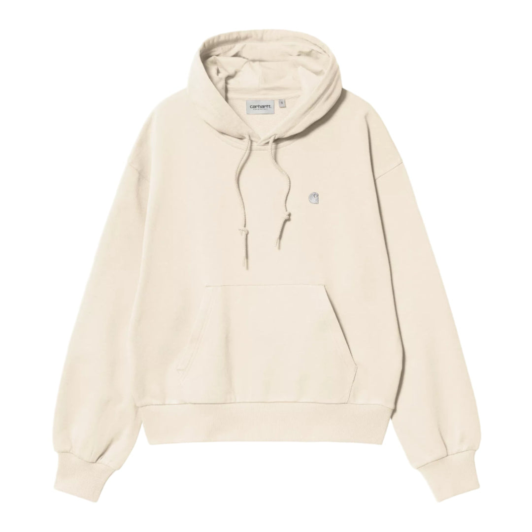 Carhartt WIP Women Hooded Casey Sweatshirt Natural/Silver - Merchant Menswear