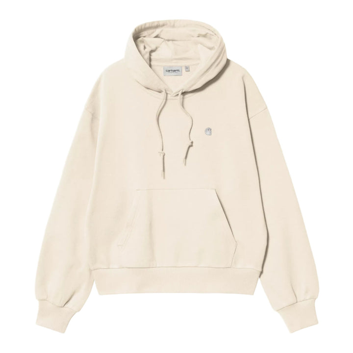 Carhartt WIP Women Hooded Casey Sweatshirt Natural/Silver - Merchant Menswear