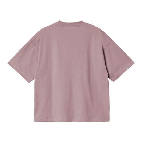 Carhartt WIP Women S/S Chase T-Shirt Dusky Pink / Gold - Merchant Menswear