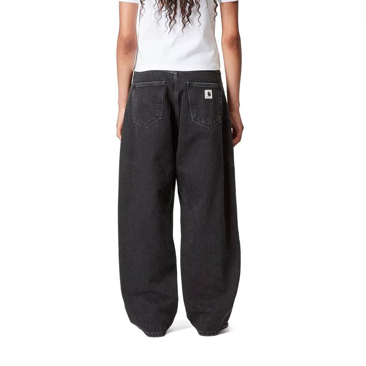 Carhartt WIP Women W Brandon Pant Smith Denim Black Stone Washed - Merchant Menswear