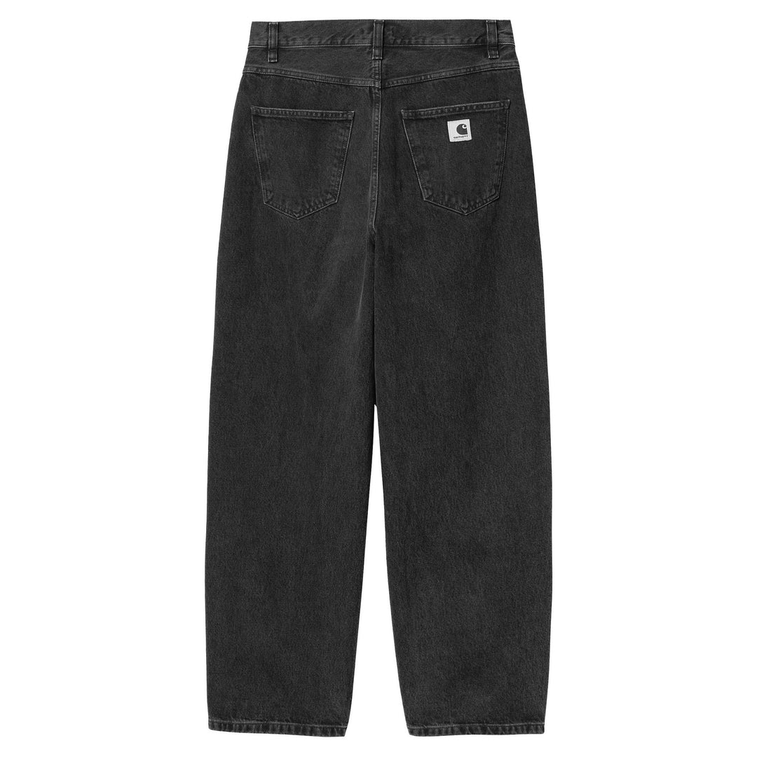 Carhartt WIP Women W Brandon Pant Smith Denim Black Stone Washed - Merchant Menswear