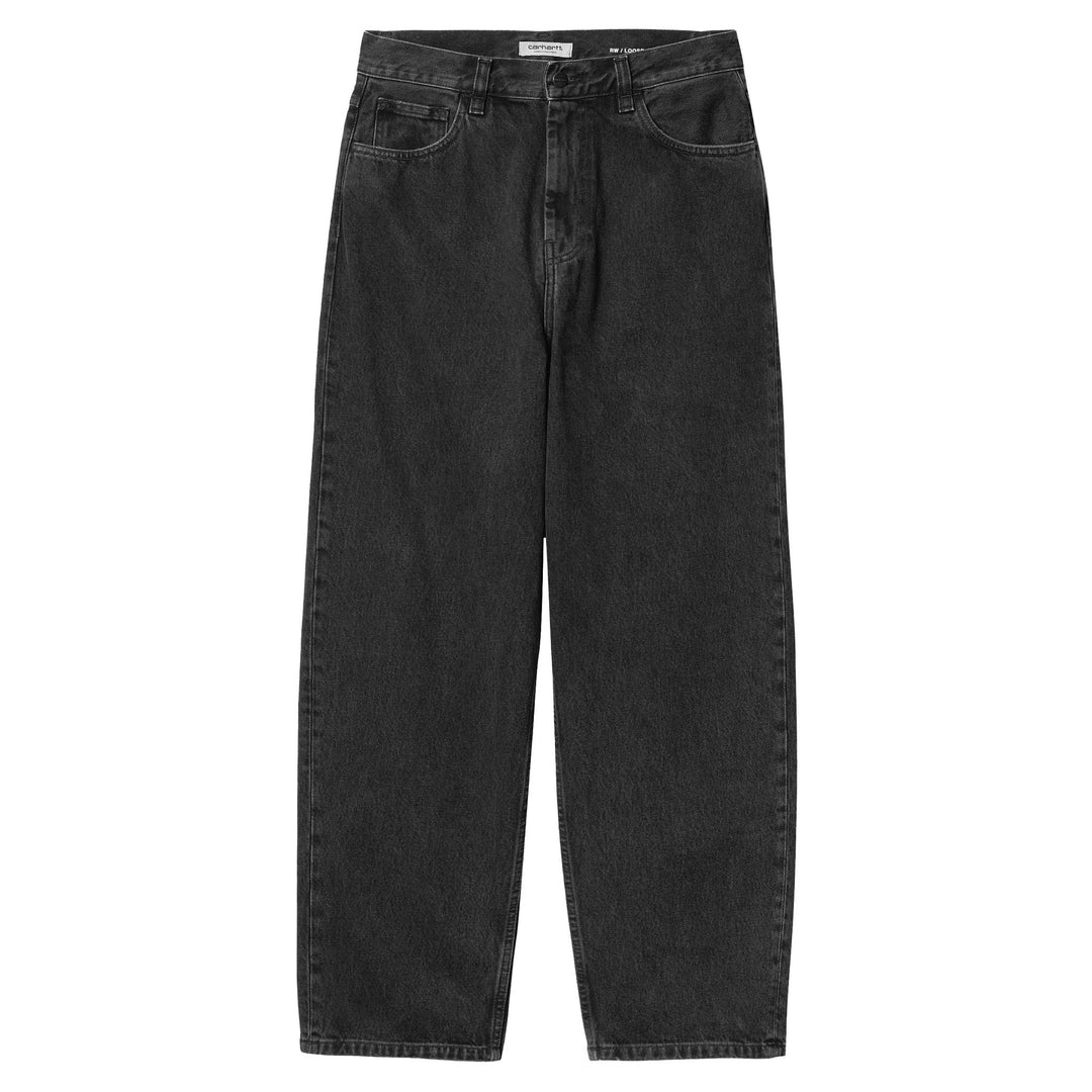 Carhartt WIP Women W Brandon Pant Smith Denim Black Stone Washed - Merchant Menswear