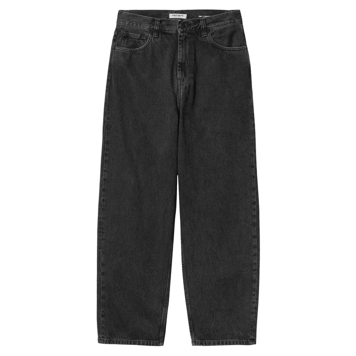 Carhartt WIP Women W Brandon Pant Smith Denim Black Stone Washed - Merchant Menswear