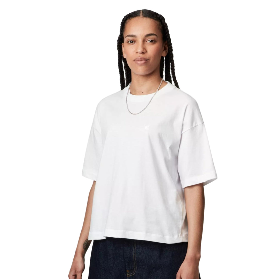 Carhartt WIP Women W Chester T-Shirt White - Merchant Menswear