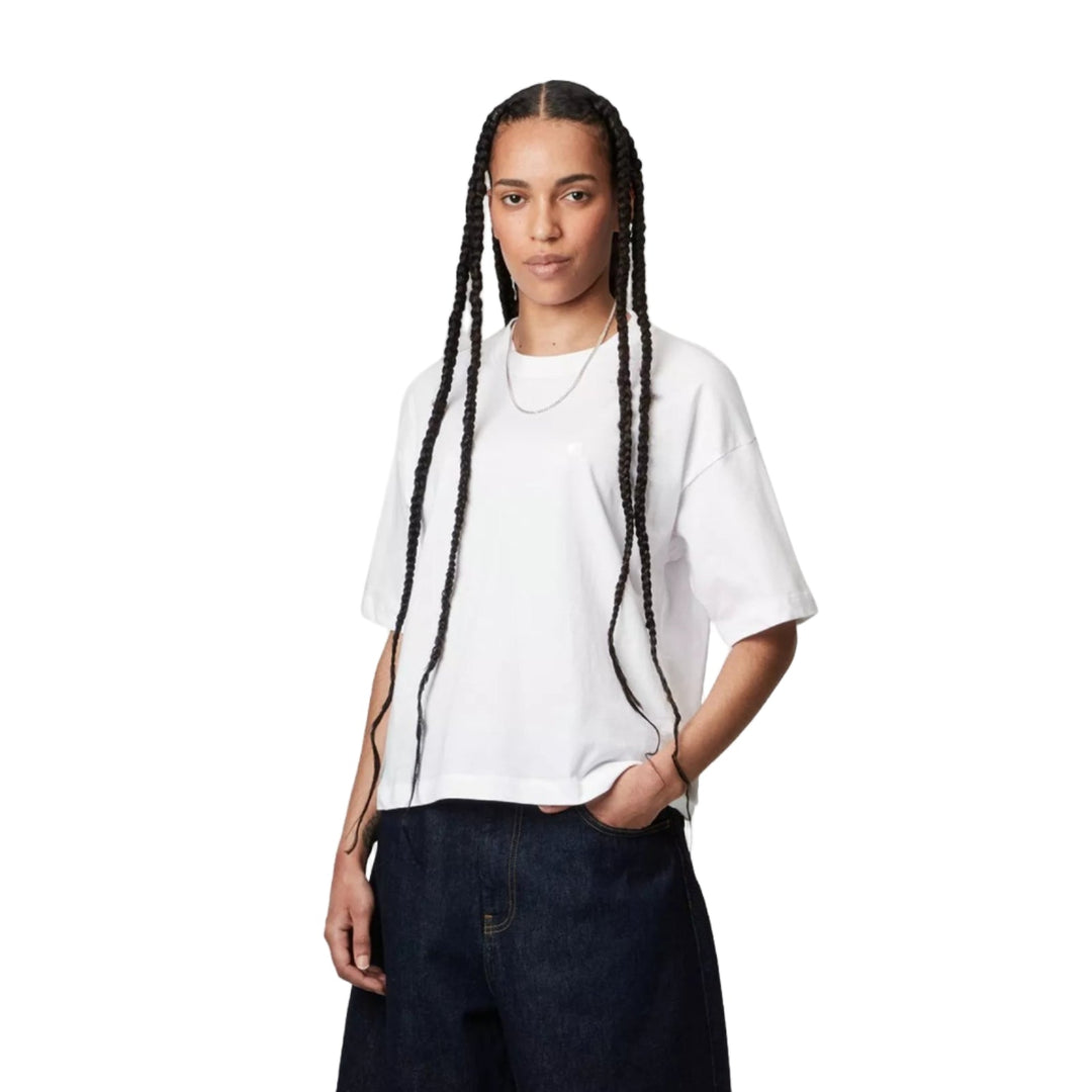 Carhartt WIP Women W Chester T-Shirt White - Merchant Menswear