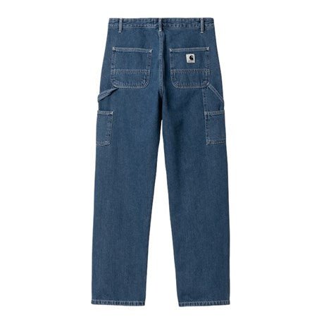 Carhartt WIP Women W" Pierce Pant Blue Stone Washed - Merchant Menswear