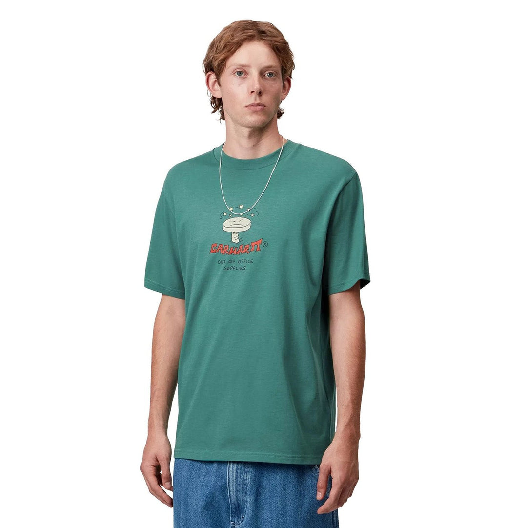 Carhartt WIP Work Life Romance T-Shirt Saguaro - Merchant Menswear