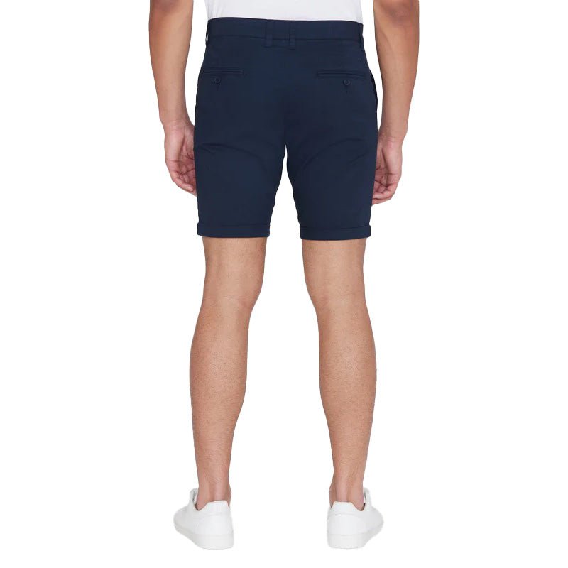 Chuck Poplin Chino Shorts Total Eclipse - Merchant Menswear