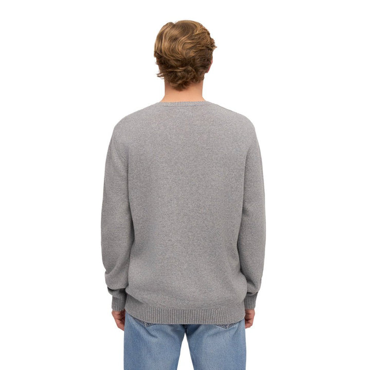 Colorful Standard Classic Merino Wool Crew Heather Grey - Merchant Menswear