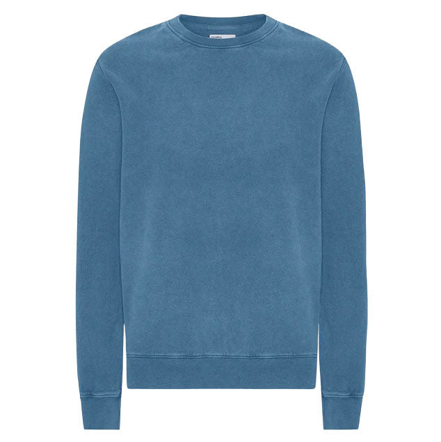 Colorful Standard Classic Organic Crew Faded Indigo - Merchant Menswear