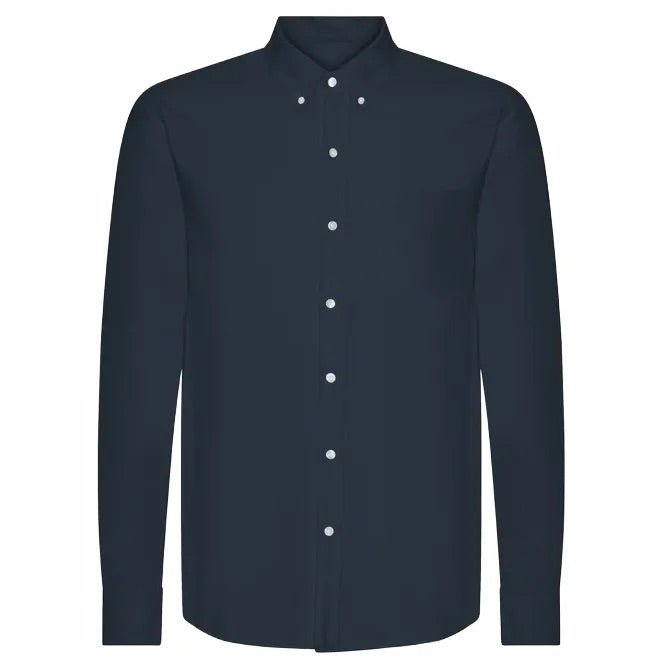 Colorful Standard Organic Cotton Oxford Shirt Navy Blue - Merchant Menswear