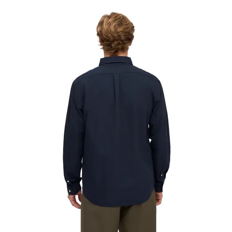 Colorful Standard Organic Cotton Oxford Shirt Navy Blue - Merchant Menswear