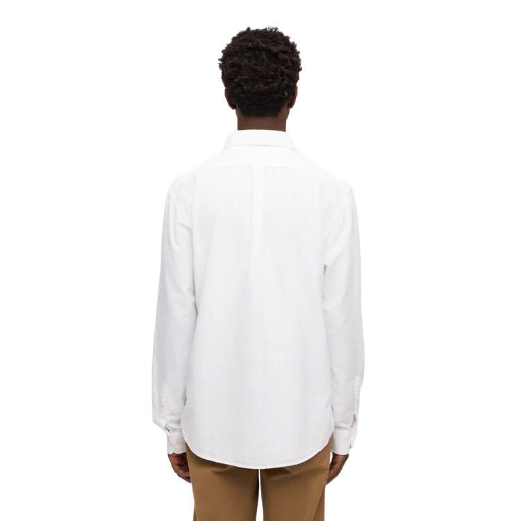 Colorful Standard Organic Cotton Oxford Shirt Optical White - Merchant Menswear