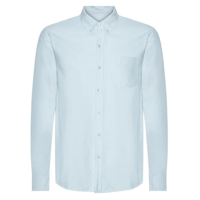 Colorful Standard Organic Cotton Oxford Shirt Polar Blue - Merchant Menswear