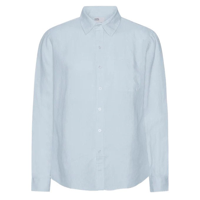 Colorful Standard Organic Cotton Oxford Shirt Polar Blue - Merchant Menswear