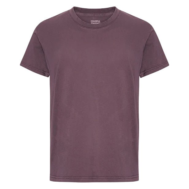 Colorful Standard Organic Cotton Tee Faded Grape - Merchant Menswear