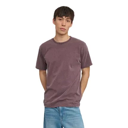 Colorful Standard Organic Cotton Tee Faded Grape - Merchant Menswear