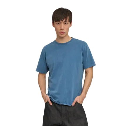 Colorful Standard Organic Cotton Tee Faded Indigo - Merchant Menswear