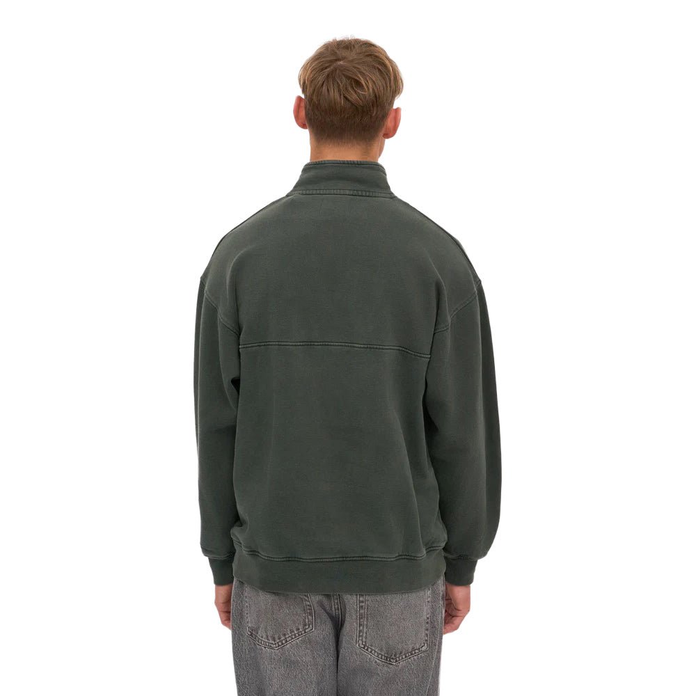 Colorful Standard Quarter Zip Sweat Midnight Forest - Merchant Menswear
