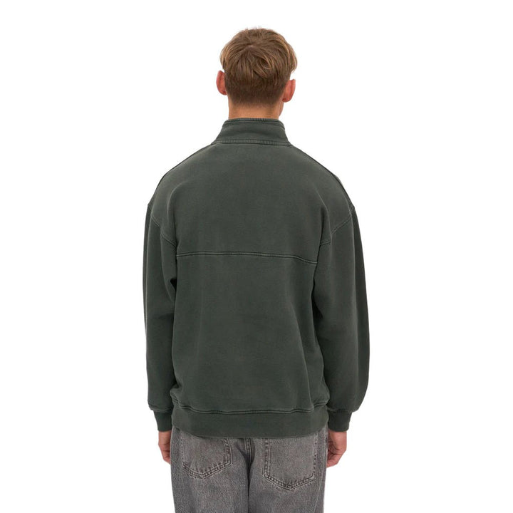 Colorful Standard Quarter Zip Sweat Midnight Forest - Merchant Menswear