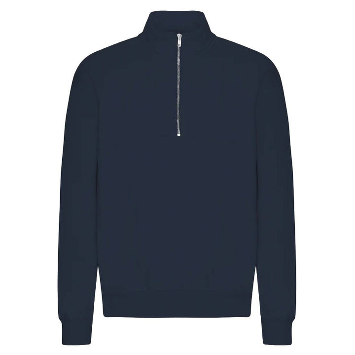 Colorful Standard Quarter Zip Sweat Navy Blue - Merchant Menswear