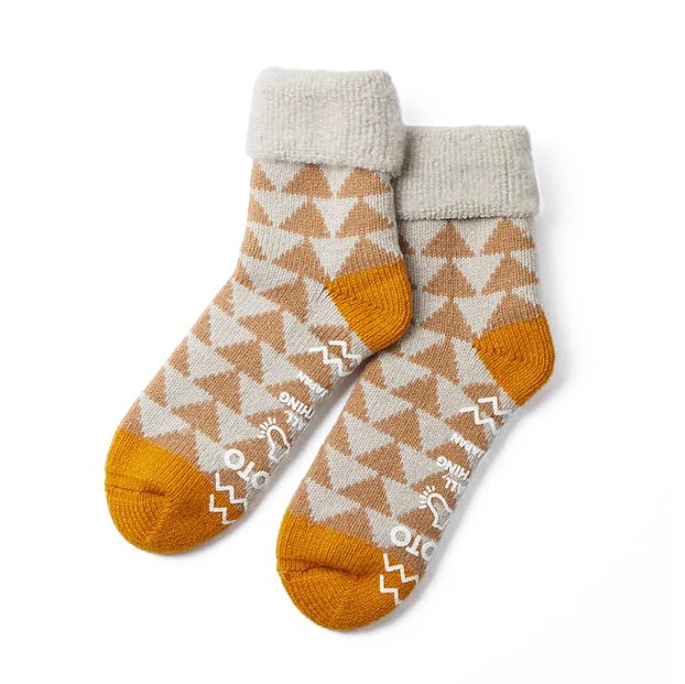 Comfy Room Socks Beige/Gold - Merchant Menswear
