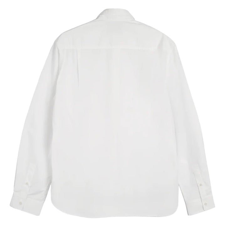 Curtis Embroidered Shirt White - Merchant Menswear