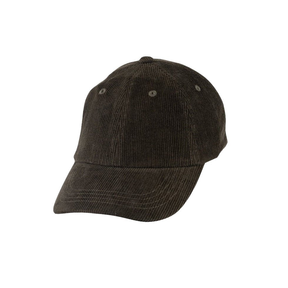 Folk Corduroy Cap Dark Olive - Merchant Menswear