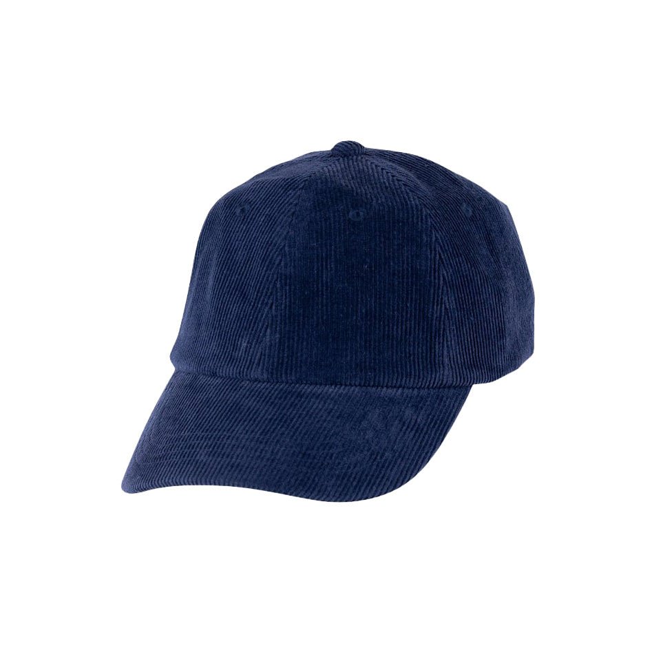 Folk Corduroy Cap Soft Navy - Merchant Menswear
