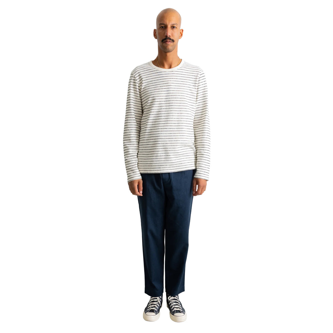 Folk Drawcord Assembly Pant Navy Twill