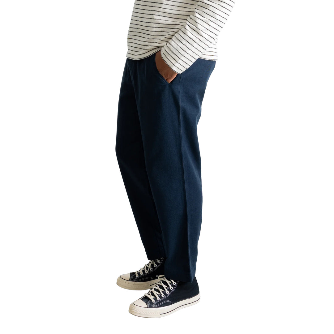 Folk Drawcord Assembly Pant Navy Twill