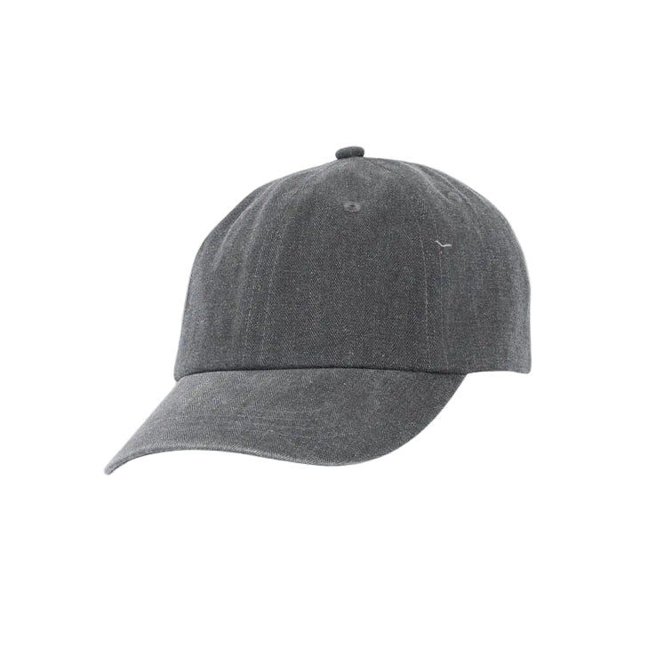 Folk Herringbone Cap Charcoal - Merchant Menswear