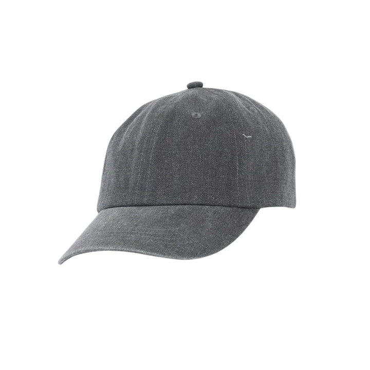 Folk Herringbone Cap Charcoal - Merchant Menswear