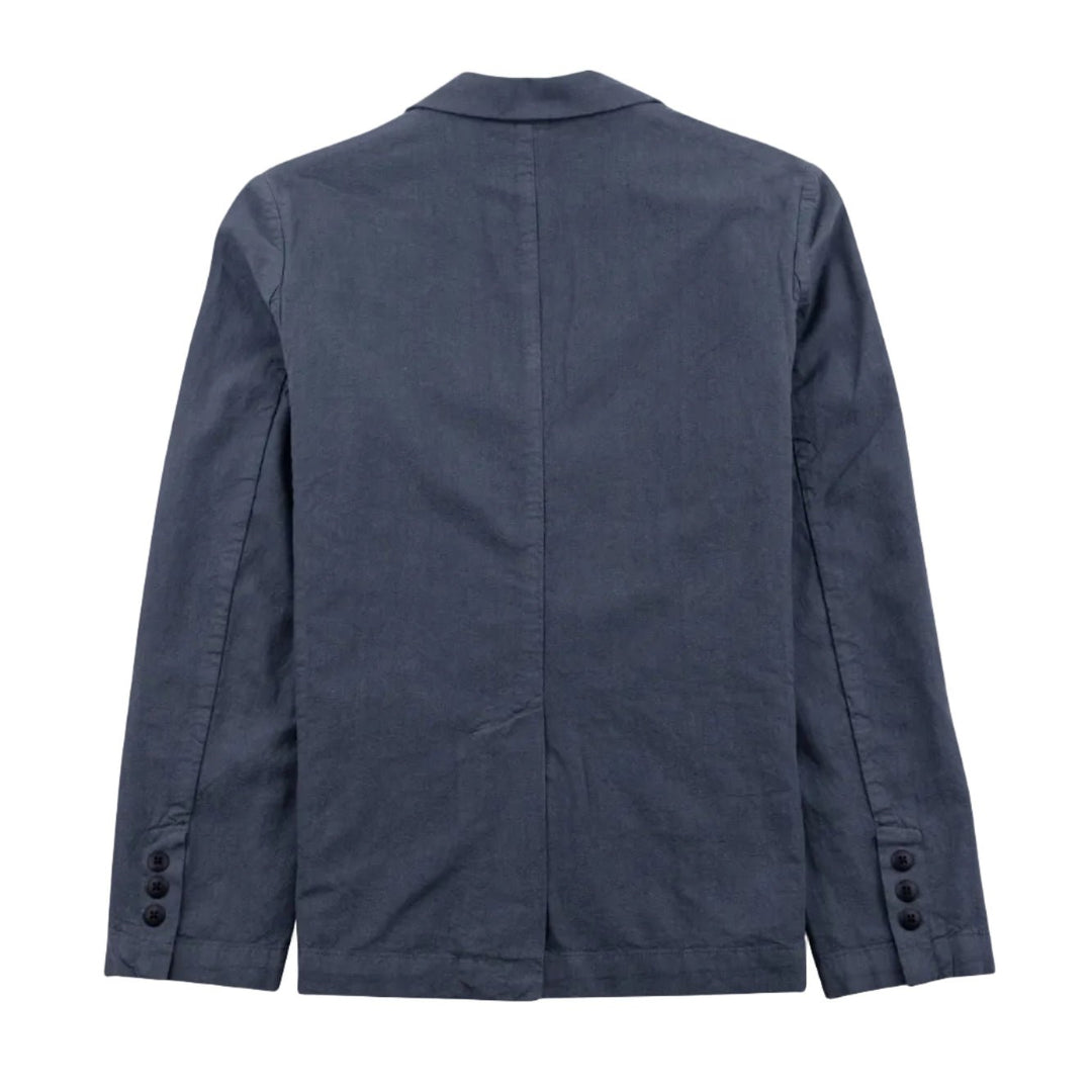Folk Linen/Cotton Blazer Charcoal - Merchant Menswear