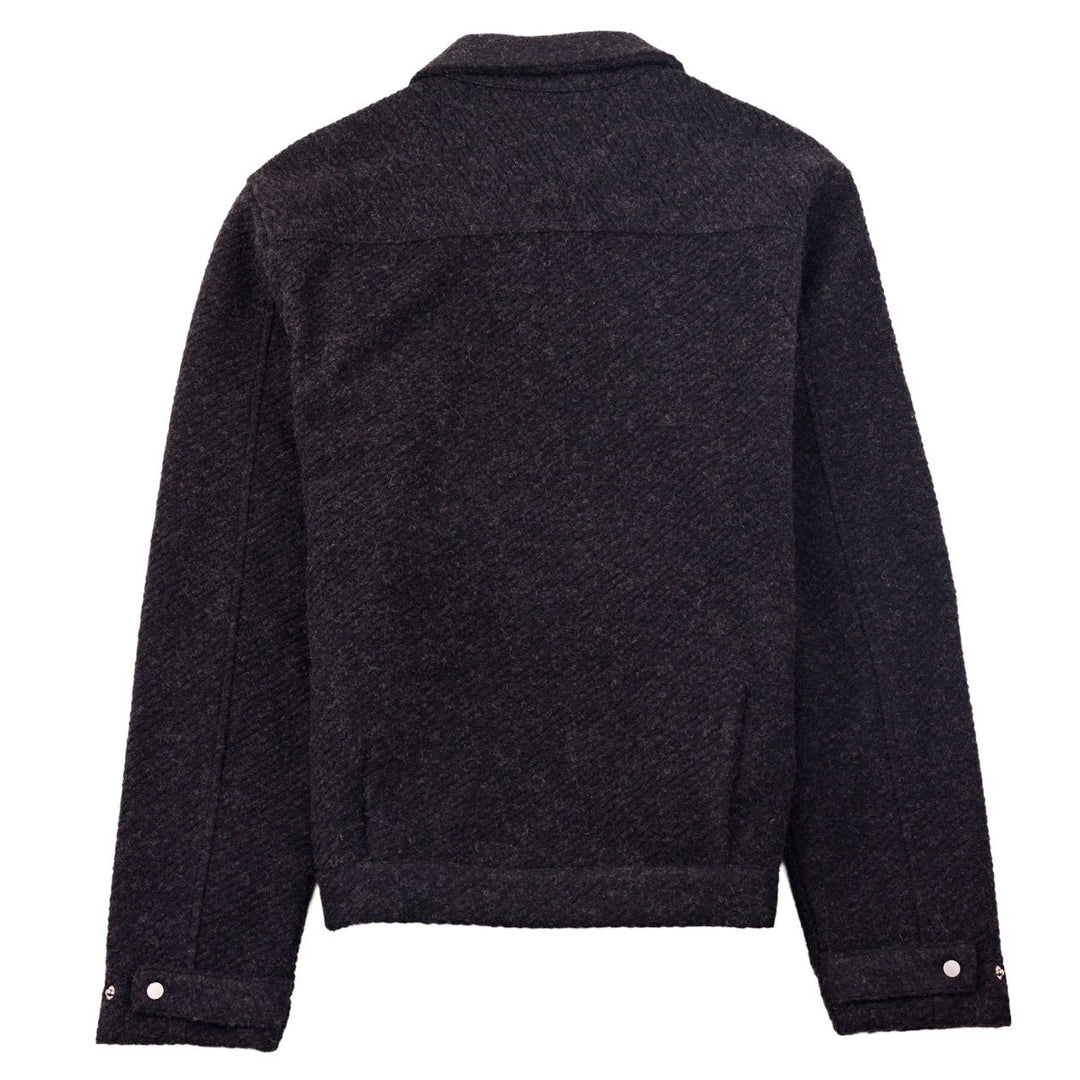 Folk Signal Blouson Wool Twill Charcoal - Merchant Menswear