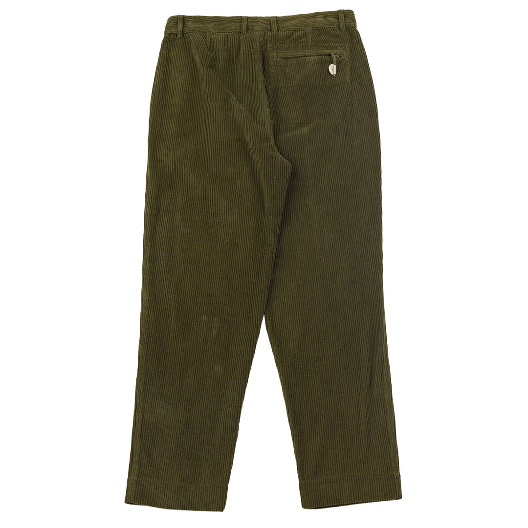 Folk Signal Pant Olive Chunky Cord Olive - Merchant Menswear