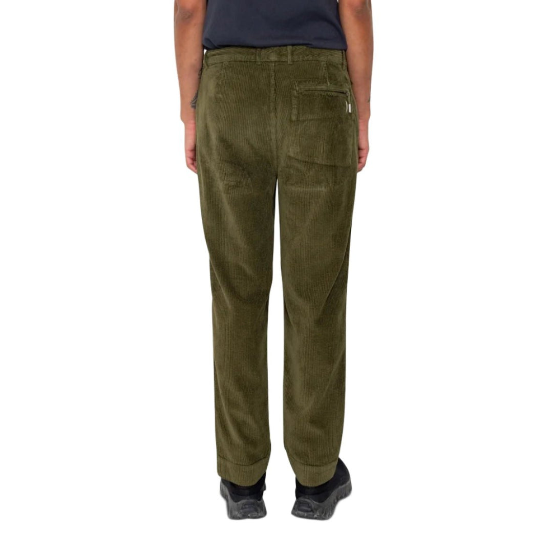 Folk Signal Pant Olive Chunky Cord Olive - Merchant Menswear