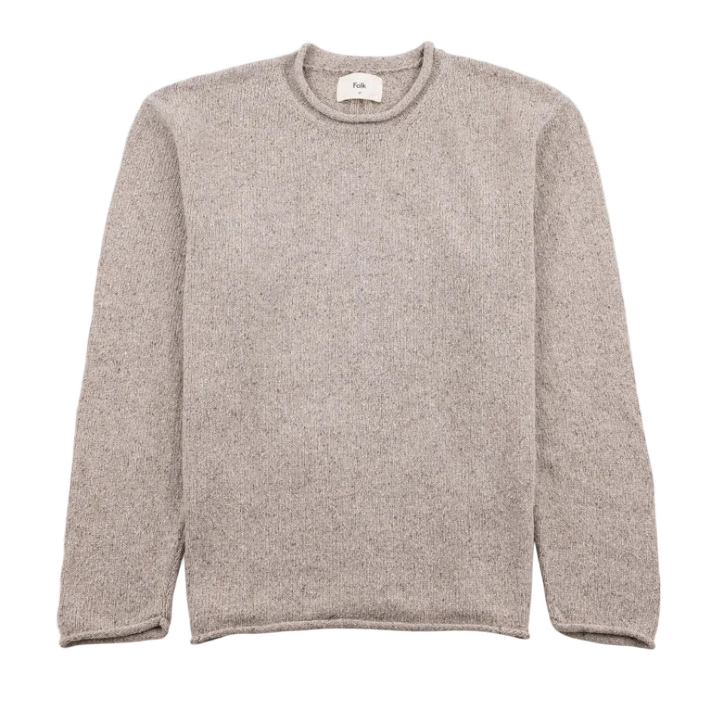 Folk Slouch Crew Natural Circle - Merchant Menswear
