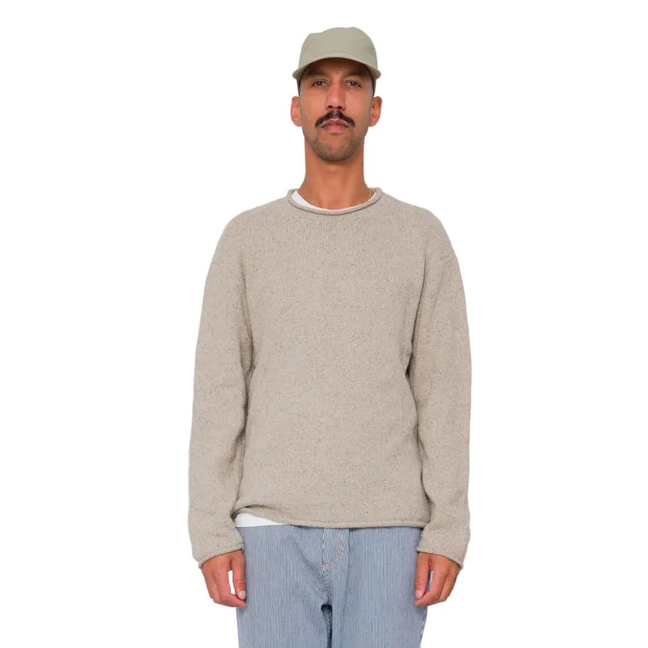 Folk Slouch Crew Natural Circle - Merchant Menswear