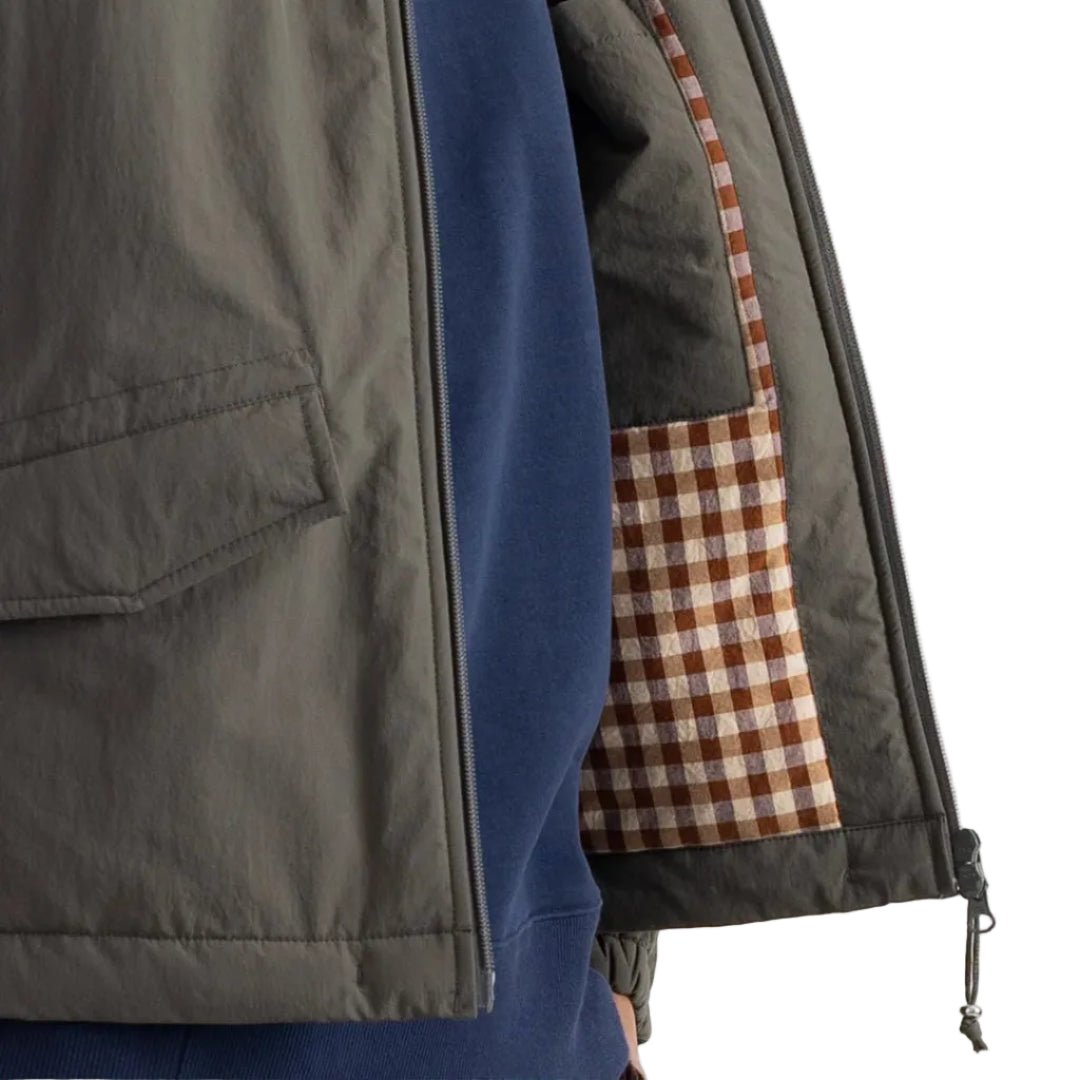 Folk Wadded Bomber Dark Olive - Merchant Menswear