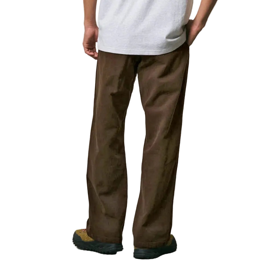 Gramicci Pant Brown Pigment Dyed - Merchant Menswear
