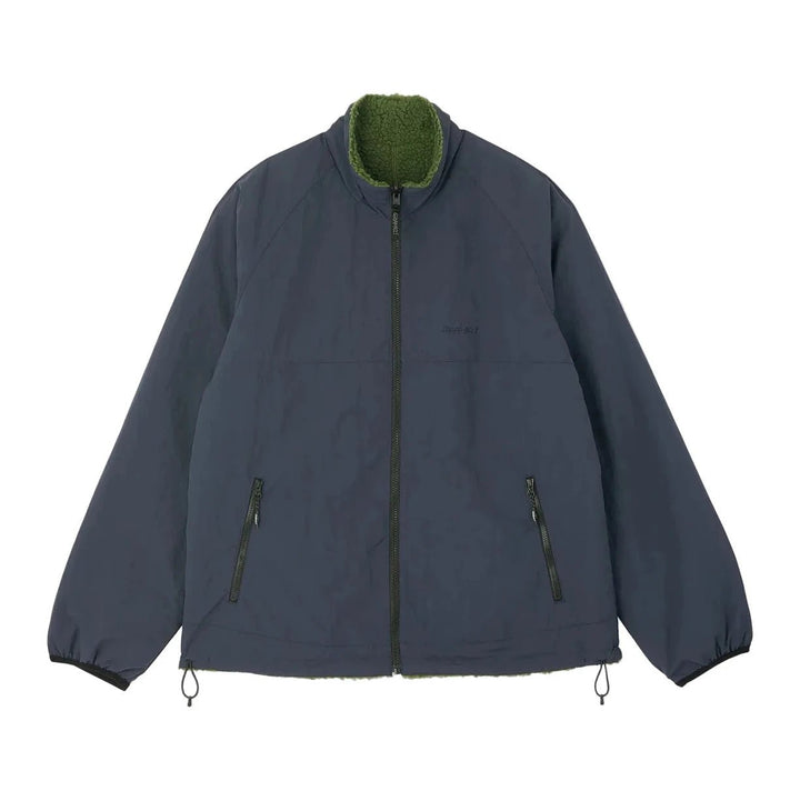 Gramicci Reversible Sherpa Jacket Olive/Navy - Merchant Menswear