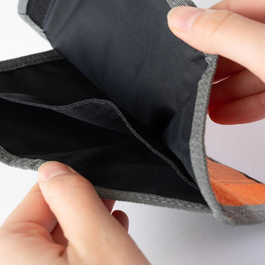 Gramicci Ripstop Velcro Wallet Orange - Merchant Menswear