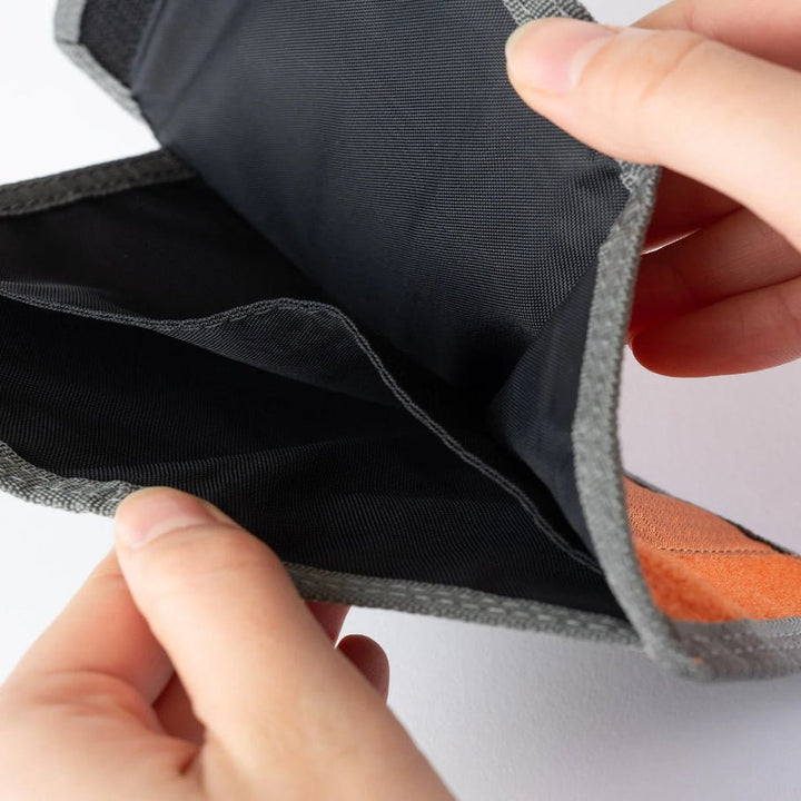 Gramicci Ripstop Velcro Wallet Orange - Merchant Menswear