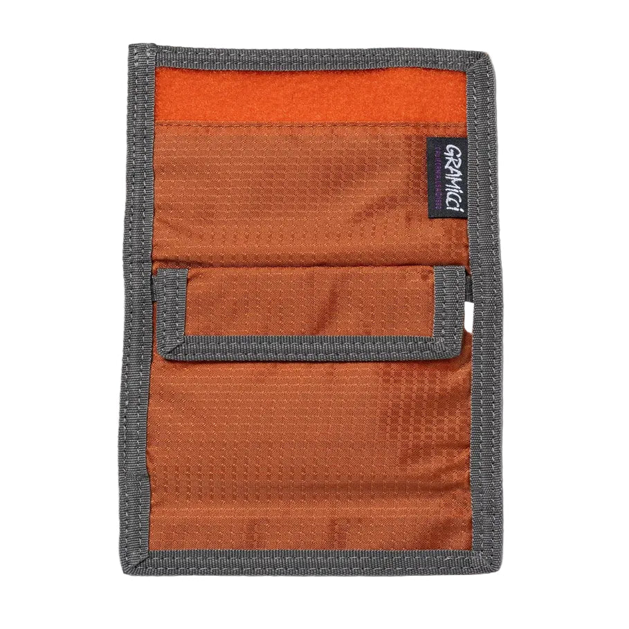 Gramicci Ripstop Velcro Wallet Orange - Merchant Menswear